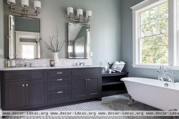 Elegant Master Bath - traditional - bathroom - portland