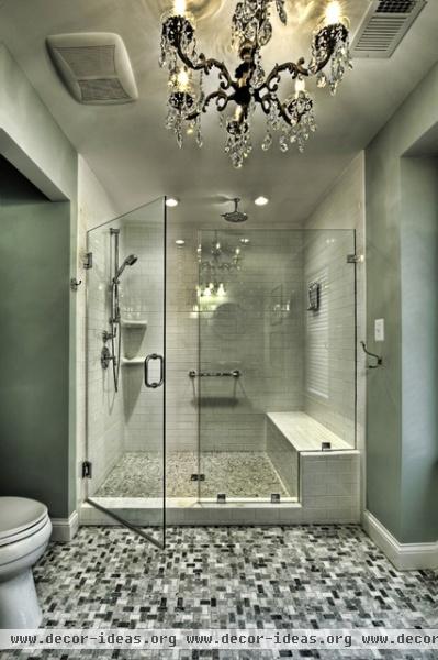 In-law suite addition - traditional - bathroom - dc metro