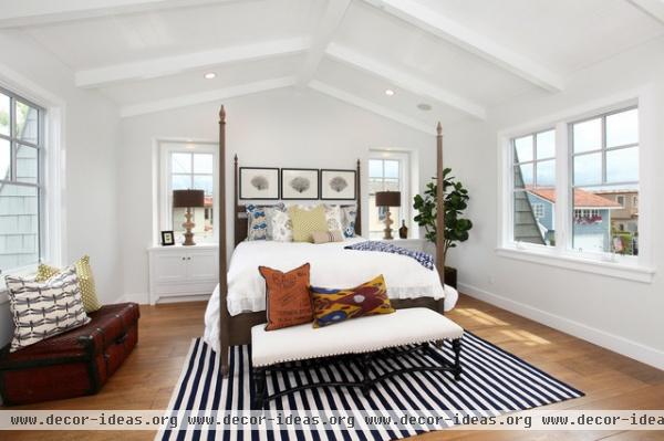 Guest Bedroom - eclectic - bedroom - orange county