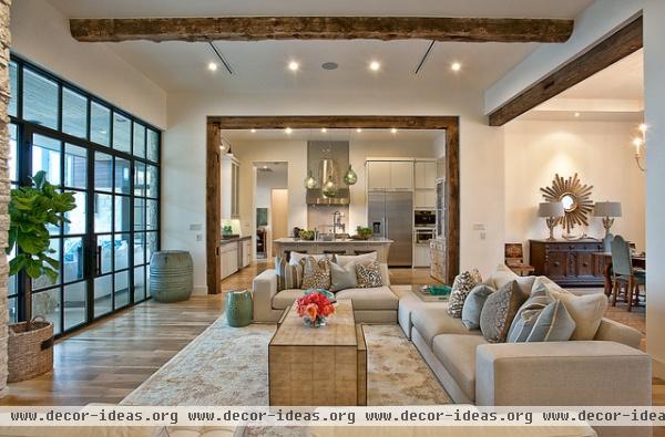 Cat Mountain - contemporary - living room - austin