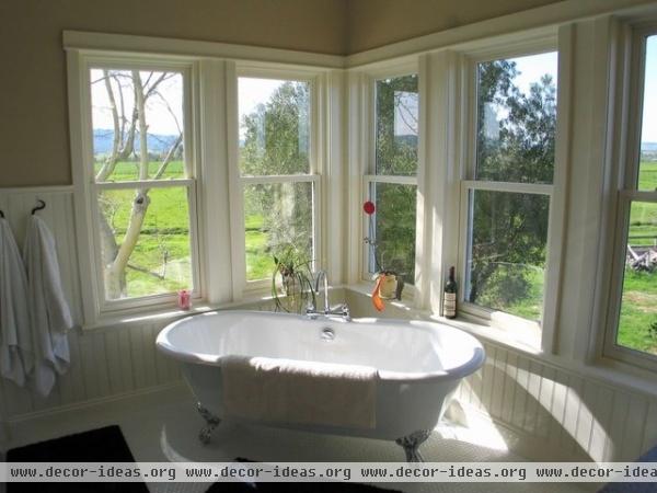 Farmhouse master bath - traditional - bathroom - other metro