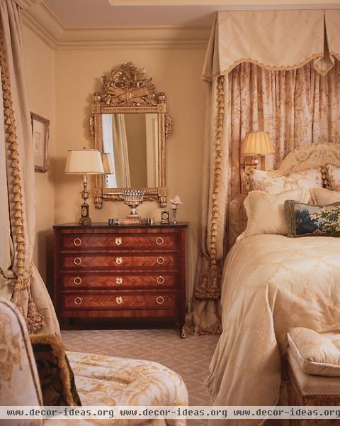 Delightful Liaisons - Eubanks combines 18th century France with a fresh, updated - traditional - bedroom - miami