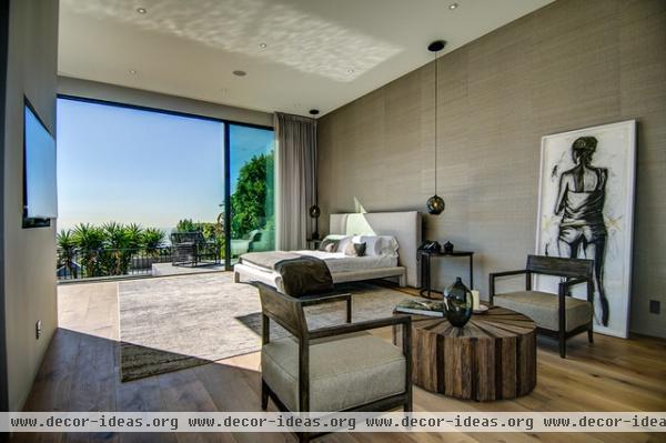 1823 North Doheny - modern - bedroom - los angeles