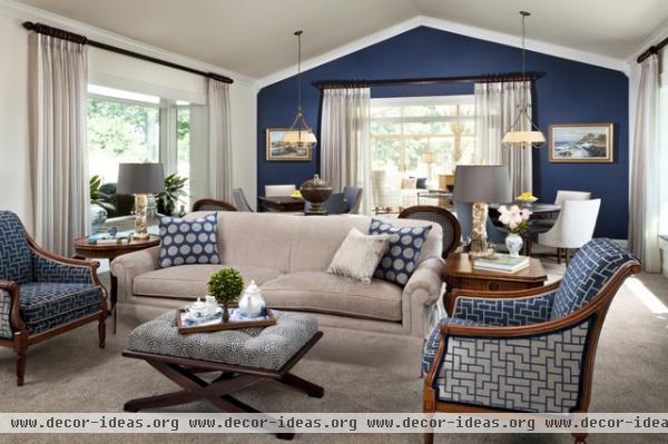 StarrMiller Interior Design, Inc. - traditional - family room - charlotte