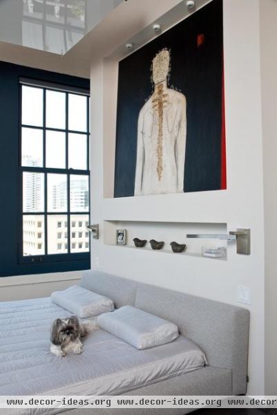 San Francisco Downtown Loft - modern - bedroom - san francisco