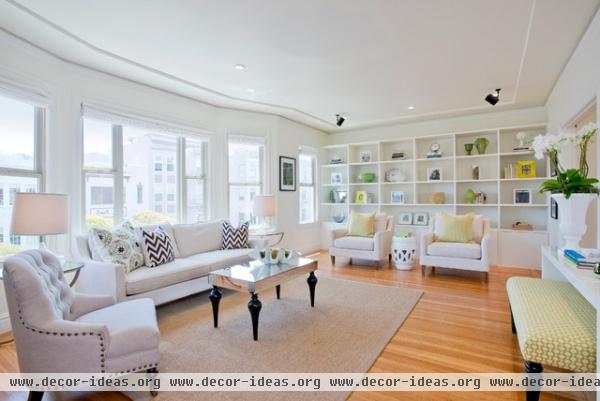 Tamara Mack Design - Staging Projects - traditional - living room - san francisco