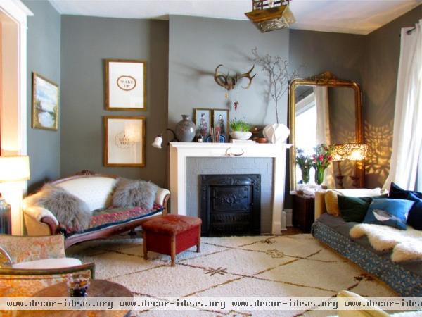 Vintage Elegance - eclectic - living room - toronto