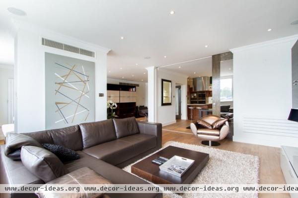 Riverside Chic - modern - living room - london