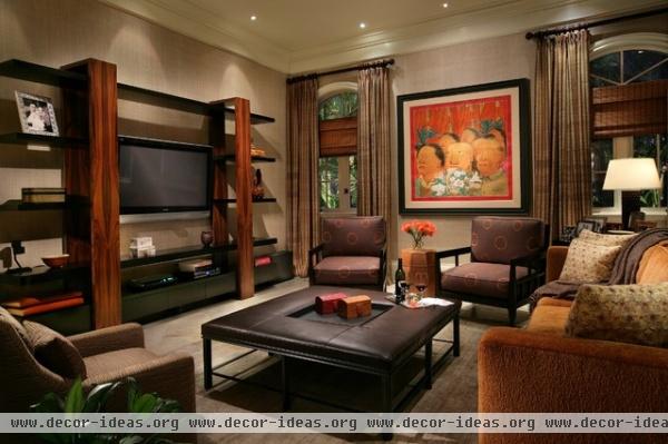 Miami-Family Room - contemporary - family room - miami