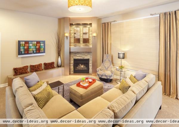 Living Room - contemporary - living room - chicago