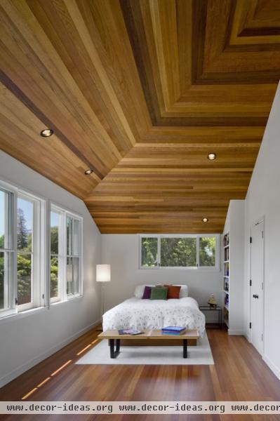 Addition/Remodel of Historic House in Palo Alto - contemporary - bedroom - san francisco