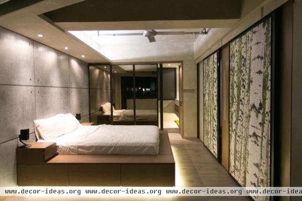 Sheung Wan Loft - modern - bedroom - hong kong