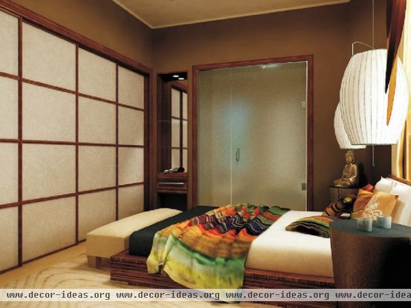 City Zen Space - asian - bedroom - new york