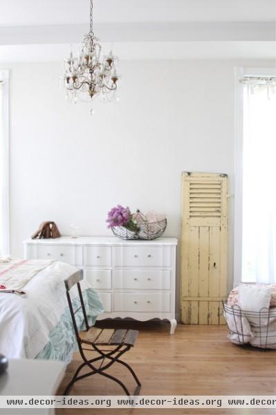 Dreamy Whites - eclectic - bedroom - other metro