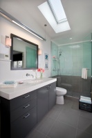 Clean Contemporary Bath - modern - bathroom - minneapolis