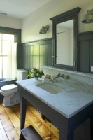 19th Century Farmhouse Renovation; updated photos by Mick Hales - eclectic - bathroom - new york