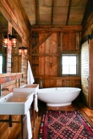 Michigan Barn - contemporary - bathroom - chicago