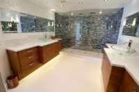 Hollywood Beach Condo - contemporary - bathroom - miami