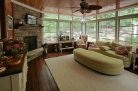 Davidsonville outdoor living - traditional - living room - dc metro