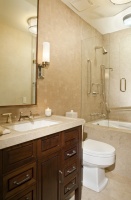 Condo Master Bath - contemporary - bathroom - other metro