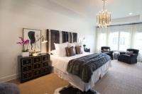 Tangley @ - contemporary - bedroom - houston