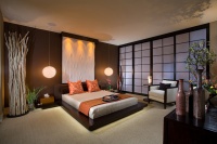 Astoria Master Bedroom - asian - bedroom - orange county