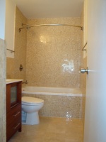 Small Bathroom in Lincoln Park Condo - eclectic - bathroom - chicago