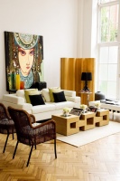 Seating area - eclectic - living room - london