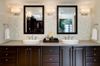 north albany master suite - contemporary - bathroom - portland