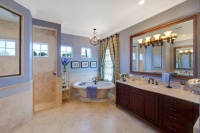 French Country Master Bathroom - mediterranean - bathroom - orlando