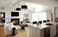 Greenbrae, CA - contemporary - family room - san francisco