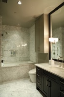 Four Seasons Mod - Guest Bathroom - contemporary - bathroom - austin