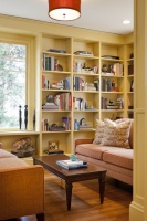 Coldspring Park Residence Library - eclectic - living room - boston