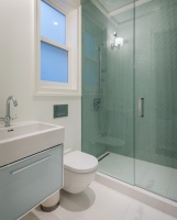 Parisian Modern Flat - Pacific Heights - modern - bathroom - san francisco