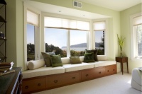 tiburon home with Asian influence - contemporary - living room - san francisco