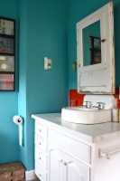 Upstairs Bathroom Sink - eclectic - bathroom - san francisco