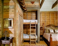 Fishing Club House - traditional - bedroom - denver