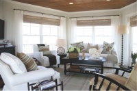 Cottage on the beach - traditional - living room - providence