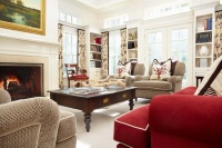 Greenfield Hill Residence - traditional - family room - new york