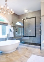 Traditionally Cozy - contemporary - bathroom - charleston