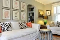 Craftiness and Color in Warrenton - eclectic - family room - dc metro