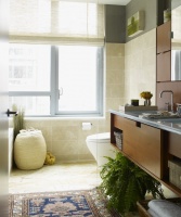 Riverhouse - eclectic - bathroom - new york