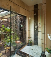 Hallman Master Bath - tropical - bathroom - san diego