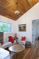 Farmhouse Landing Nook - traditional - family room - austin