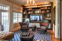 Sag Harbor, NY Residence - eclectic - media room - new york