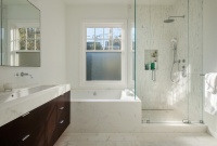 Parisian Modern Flat - Pacific Heights - modern - bathroom - san francisco