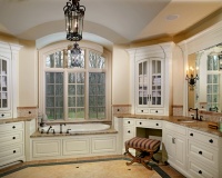 French Country Interior - traditional - bathroom - columbus