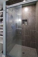 A Modern Lower Level - contemporary - bathroom - minneapolis