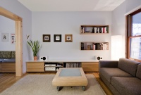 Bloordale Renovation - modern - living room - toronto