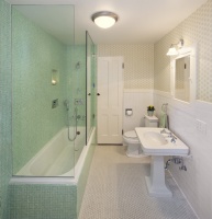 Girl's bathroom - traditional - bathroom - santa barbara